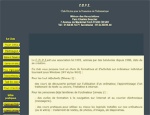 Tablet Screenshot of copi-informatique.fr